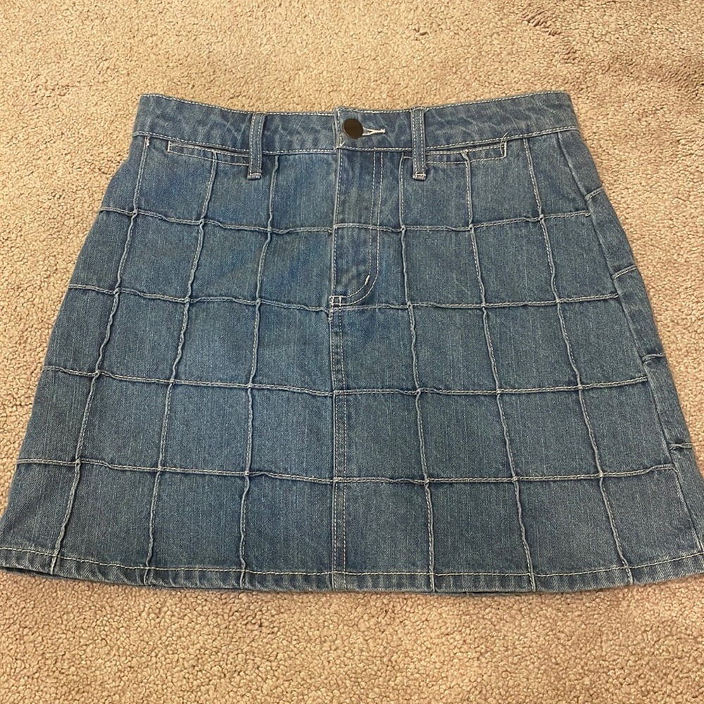 Jean skirt